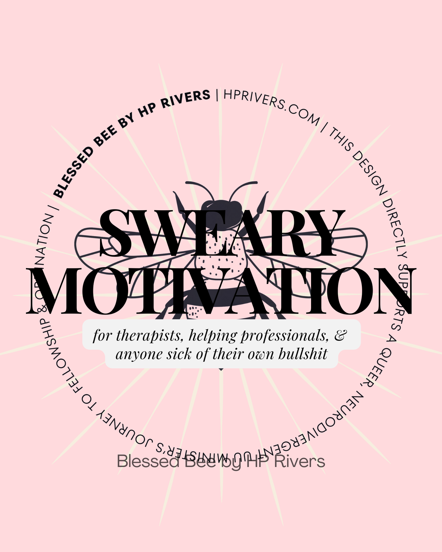 [Sliding Scale] Digital Download - Sweary Motivation - Set of 30 Motivational Therapy Posters (Sweary)