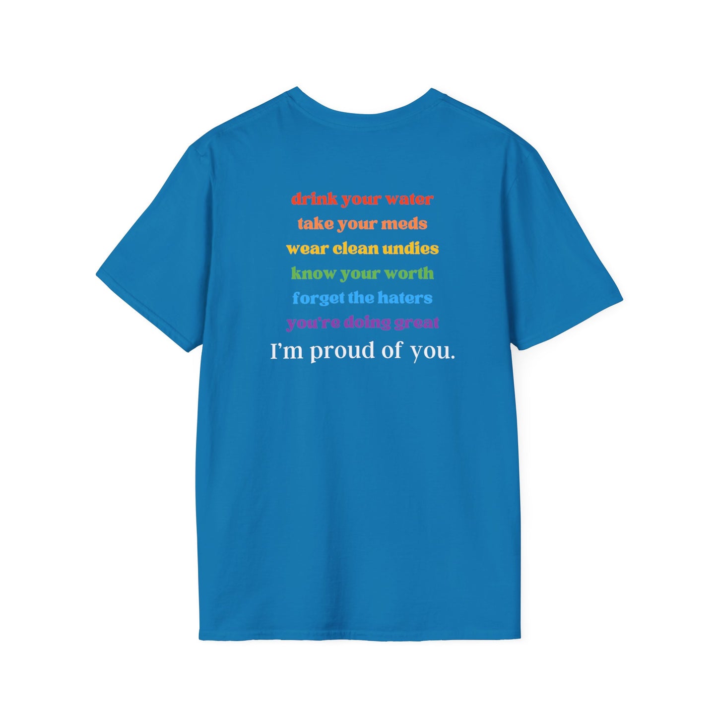 Hi Gay, I'm Dad - Dad Joke T-Shirt - Adult (Front & Back)