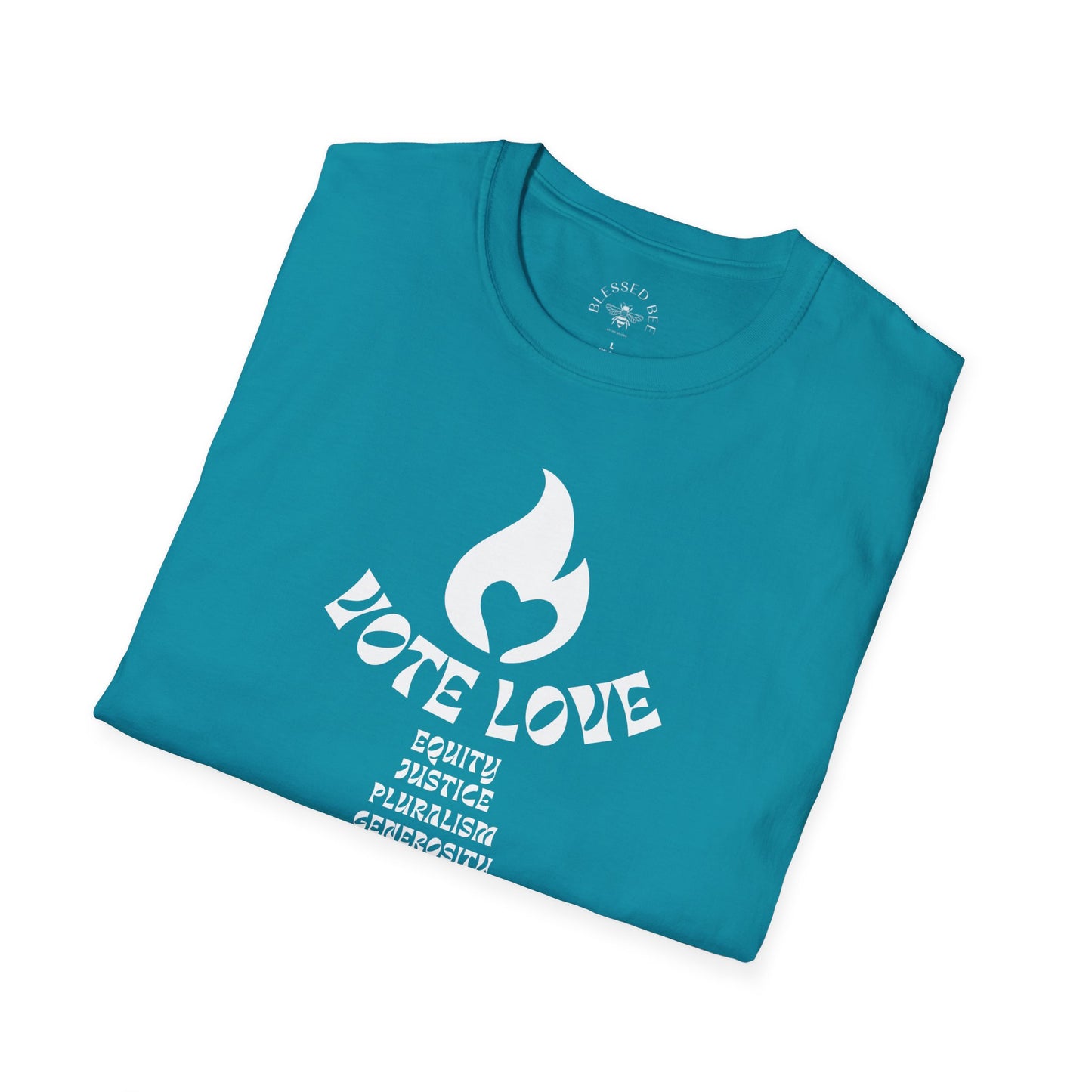 Vote Love T-Shirt - Adult