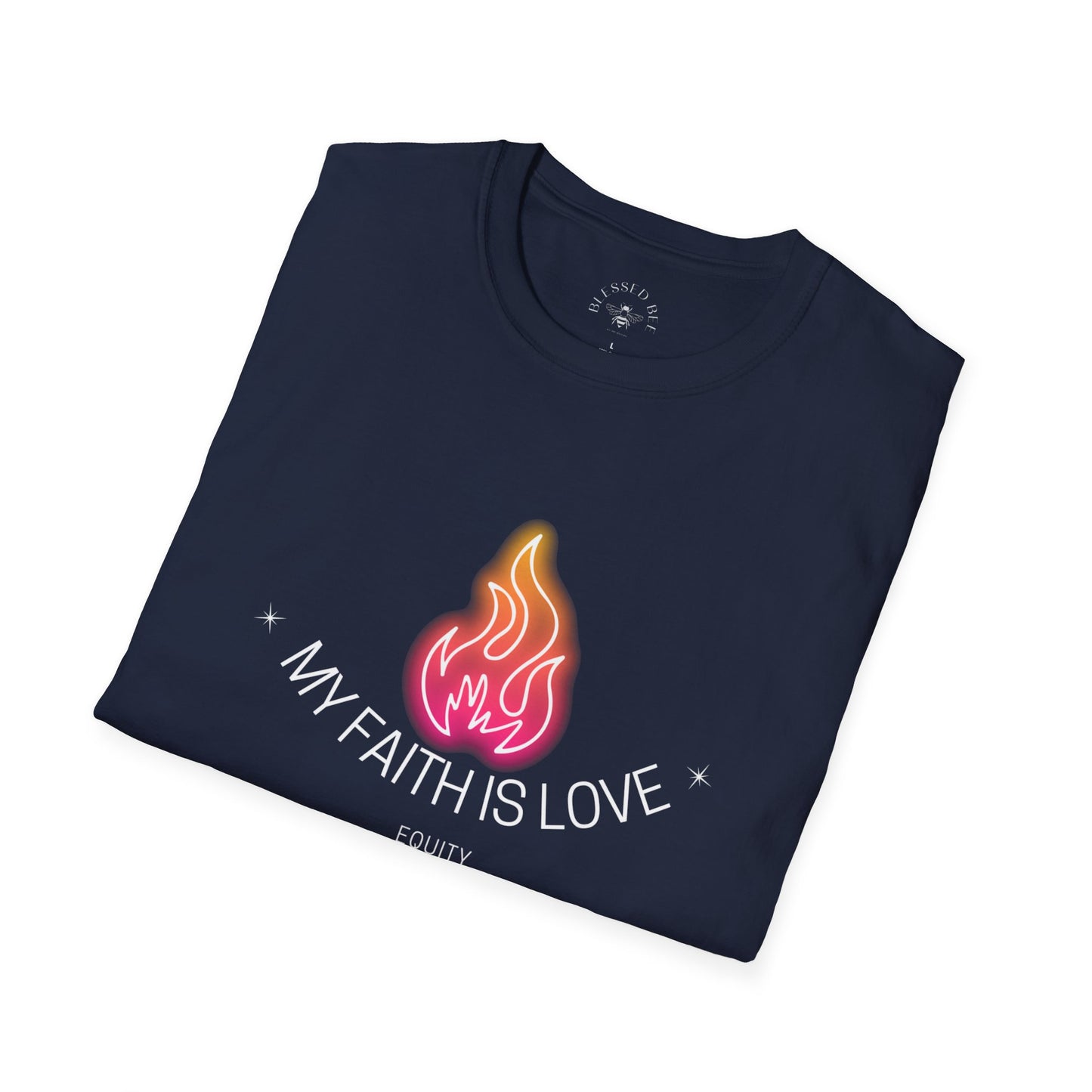 My Faith Is Love UU Chalice T-Shirt - Adult (Front Only)