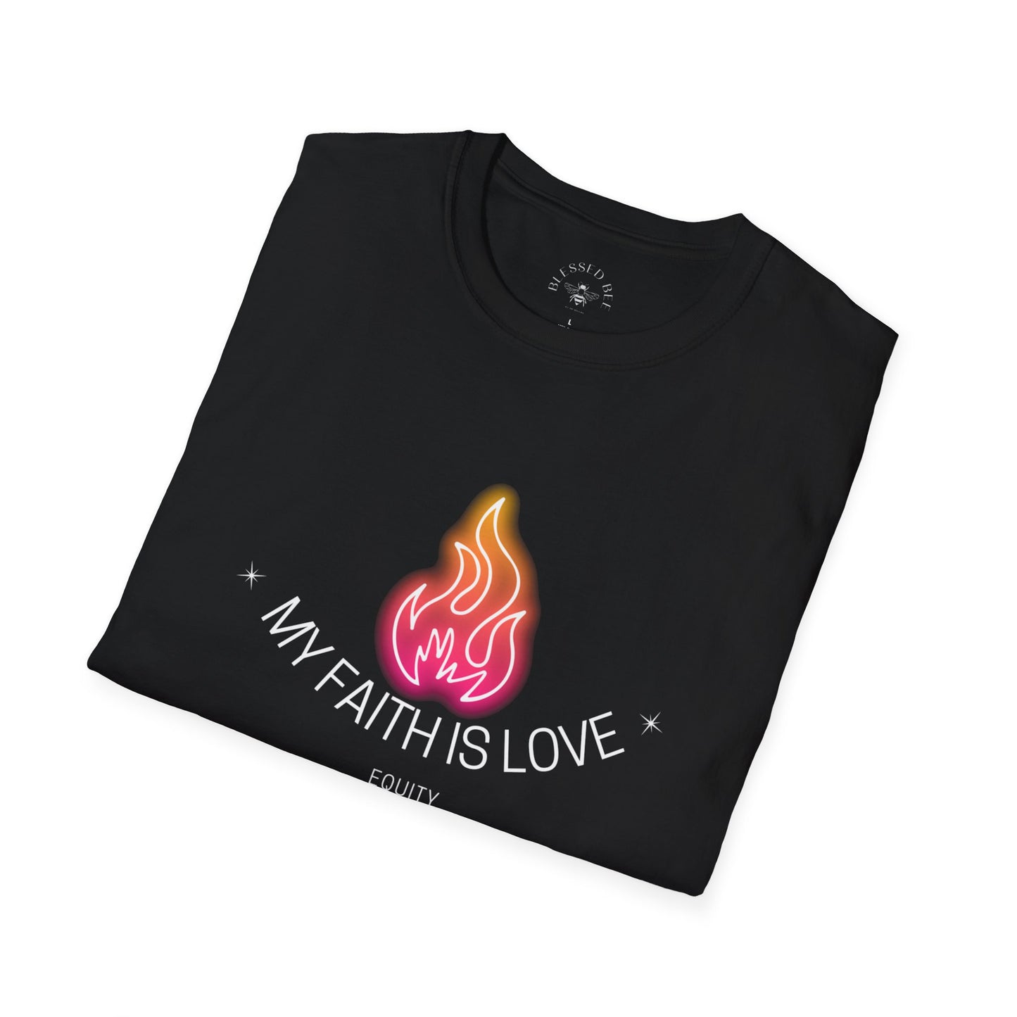 My Faith Is Love UU Chalice T-Shirt - Adult (Front Only)