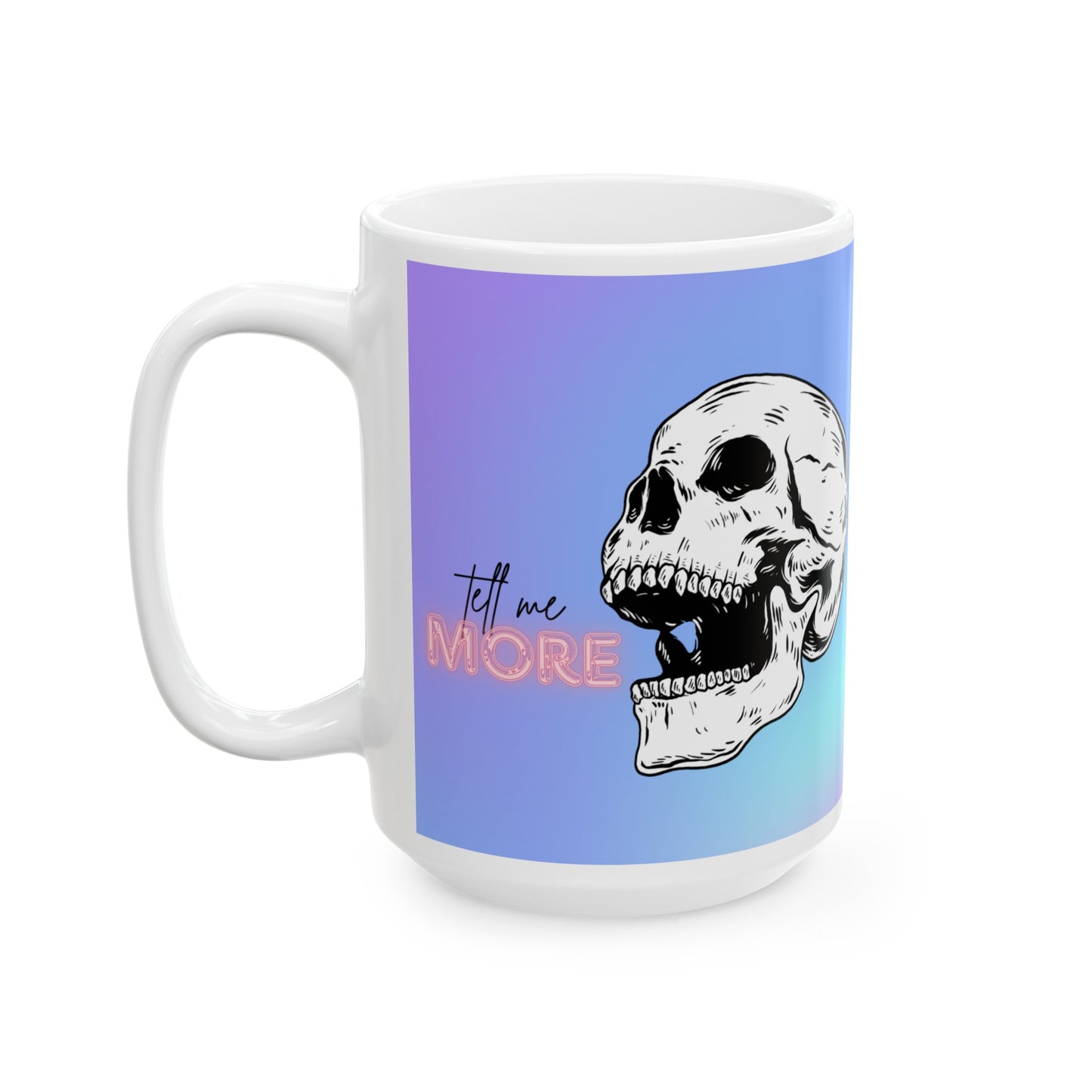 Reversible Mug for Virtual Meetings - Tell Me More / Bless Your Heart (Sweary)