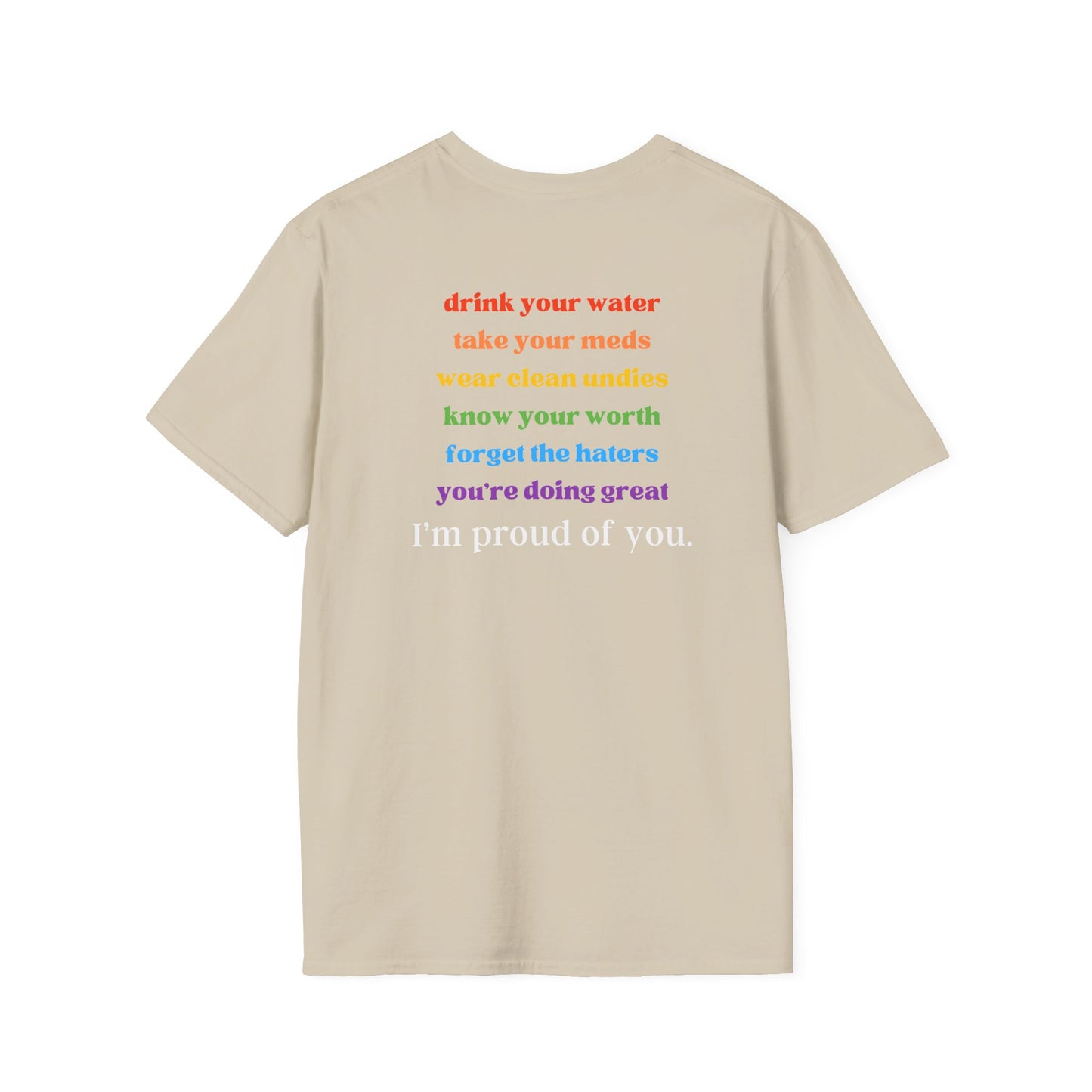 Hi Gay, I'm Dad - Dad Joke T-Shirt - Adult (Front & Back)