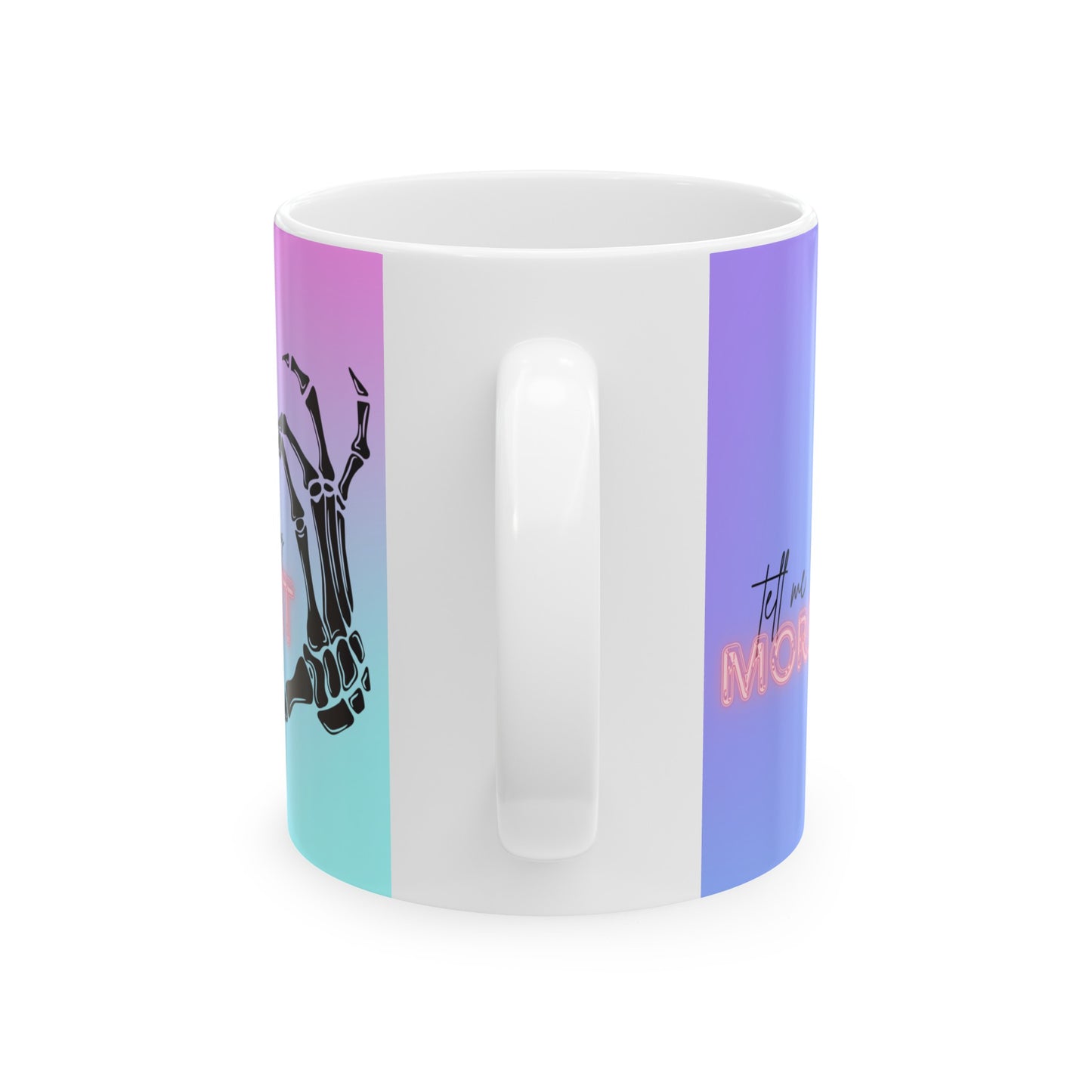 Reversible Mug for Virtual Meetings - Tell Me More / Bless Your Heart (Sweary)